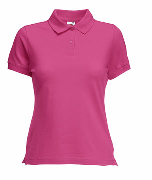 POLO LADY ( FRUIT OF THE LOOM ) fucsia